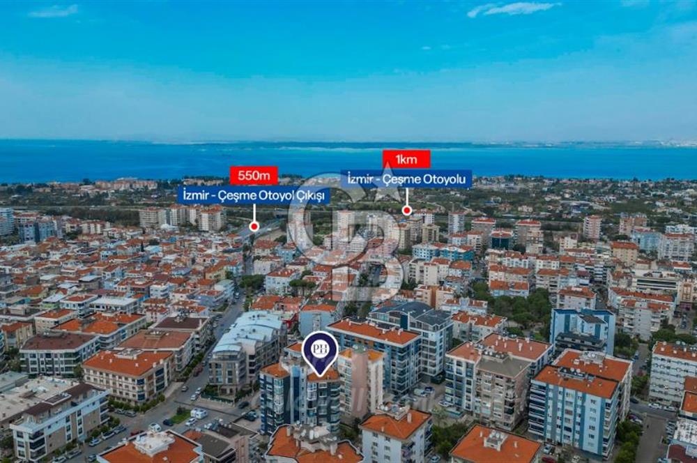 Narlıdere’de Otoparklı 3 Cepheli Satılık Konut CB-PH