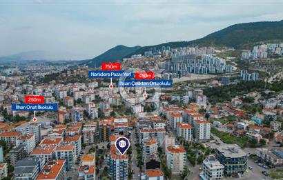 Narlıdere’de Otoparklı 3 Cepheli Satılık Konut CB-PH