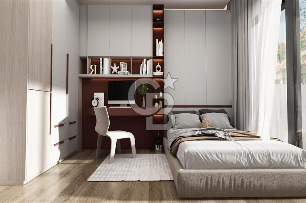 ColdwellBanker YÖN'den İstinye Avm Mevki Deniz Manzaralı Sıfır