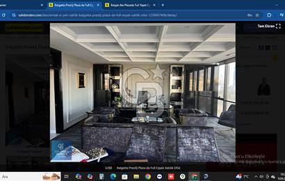 Balgatta Prestij Plaza da Full Eşyalı Satılık Ofisi