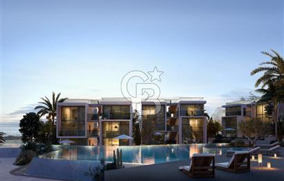 KKTC Girne Esentepe'nin En Lüks Projesinde Site İçerisinde Satılık 2+1 Loft Penthouse Daire