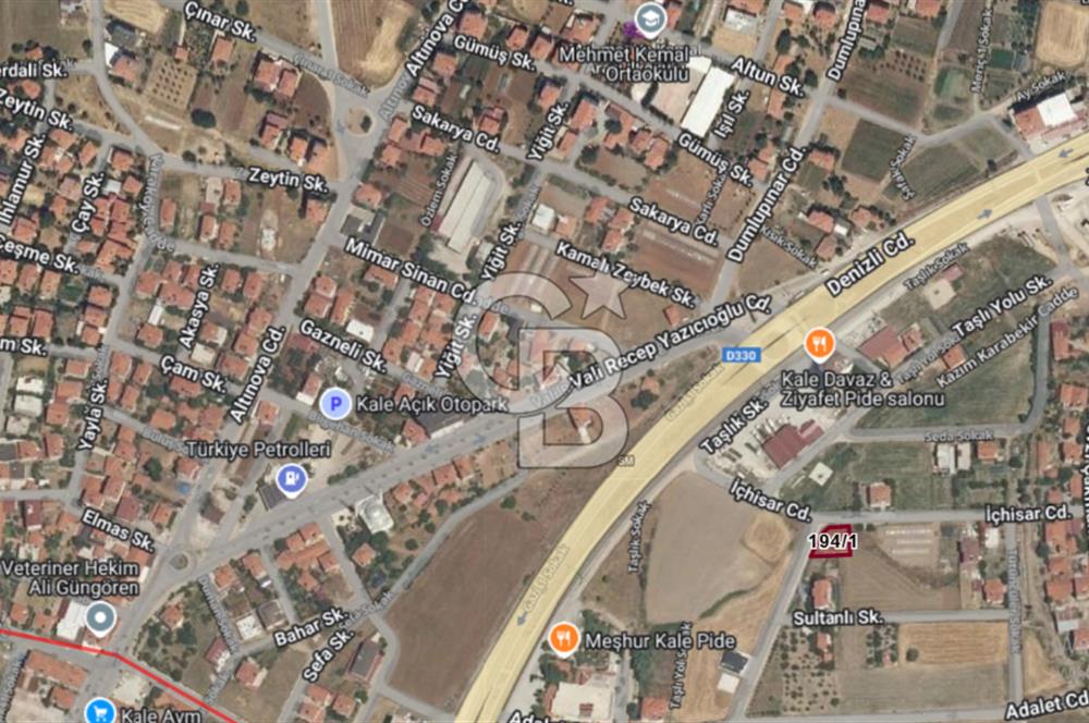 Tavas Kale Uluçam Mah. Satılık Konut İmarlı Arsa