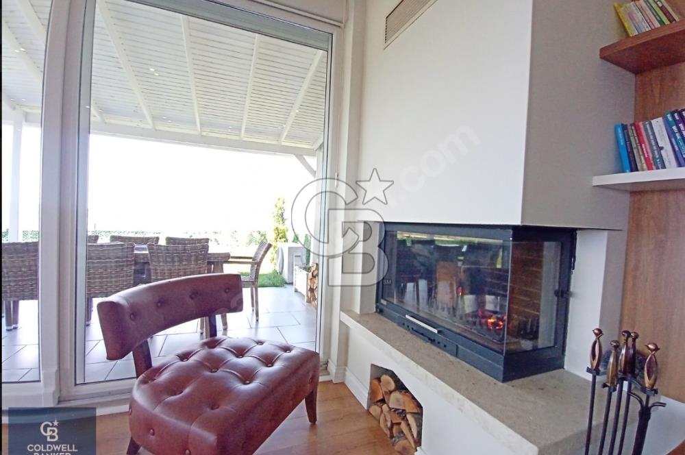 ÇANAKKALE İNTEPE BOĞAZ MANZARALI 4+1 MÜSTAKİL TRİPLEKS VİLLA