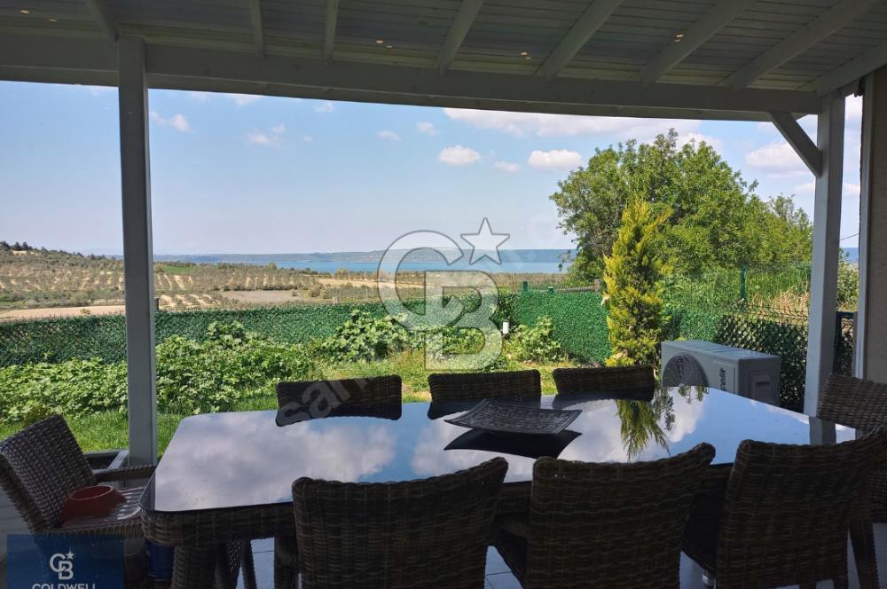 ÇANAKKALE İNTEPE BOĞAZ MANZARALI 4+1 MÜSTAKİL TRİPLEKS VİLLA