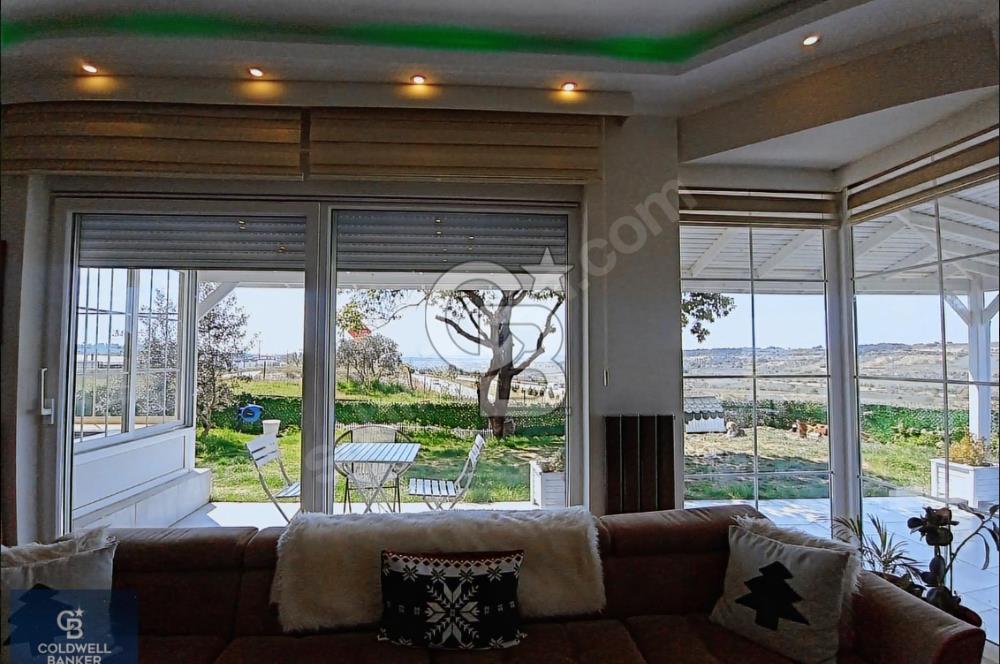 ÇANAKKALE İNTEPE BOĞAZ MANZARALI 4+1 MÜSTAKİL TRİPLEKS VİLLA