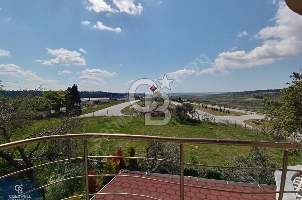 ÇANAKKALE İNTEPE BOĞAZ MANZARALI 4+1 MÜSTAKİL TRİPLEKS VİLLA