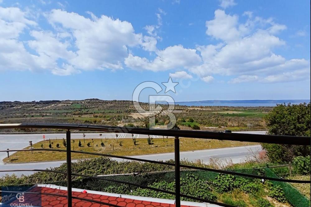 ÇANAKKALE İNTEPE BOĞAZ MANZARALI 4+1 MÜSTAKİL TRİPLEKS VİLLA