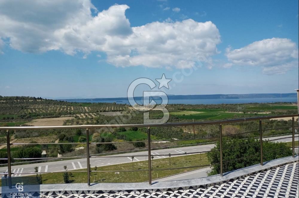 ÇANAKKALE İNTEPE BOĞAZ MANZARALI 4+1 MÜSTAKİL TRİPLEKS VİLLA