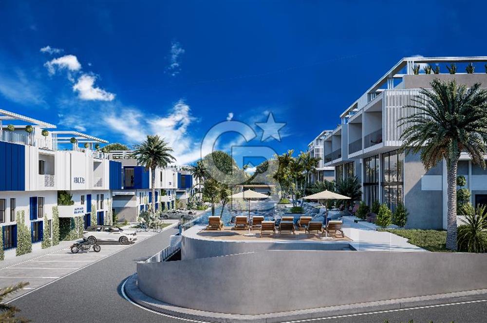 KUZEY KIBRIS TATLISUDA DENİZE 150m SATILIK 1+1 LOFT DAİRE