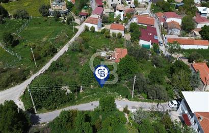 Karaburun Mordoğan Köy'ünde Deniz ve Doğa Manzaralı 117 m² Arsa
