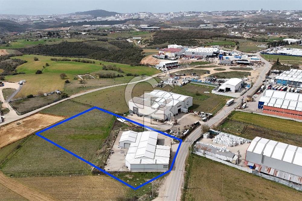 Gebze Pelitlide 7 Dönüm Arsada 1.350 m² Yüksek Tavanlı, Trafolu