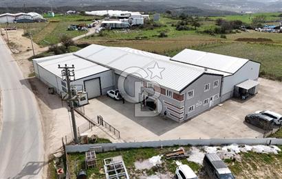 Gebze Pelitlide 7 Dönüm Arsada 1.350 m² Yüksek Tavanlı, Trafolu
