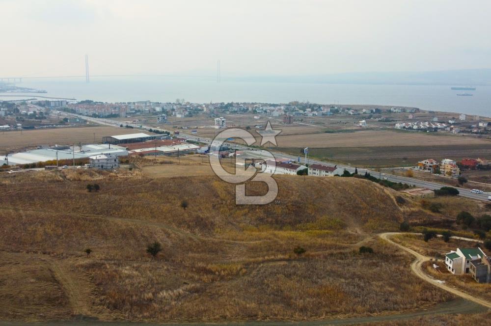 Lapseki Çardak'ta Hakim Tepe Konumda Manzaralı 328m² İmarlı Arsa