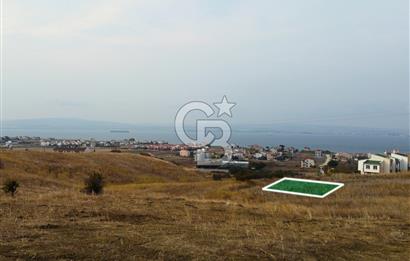 Lapseki Çardak'ta Hakim Tepe Konumda Manzaralı 328m² İmarlı Arsa