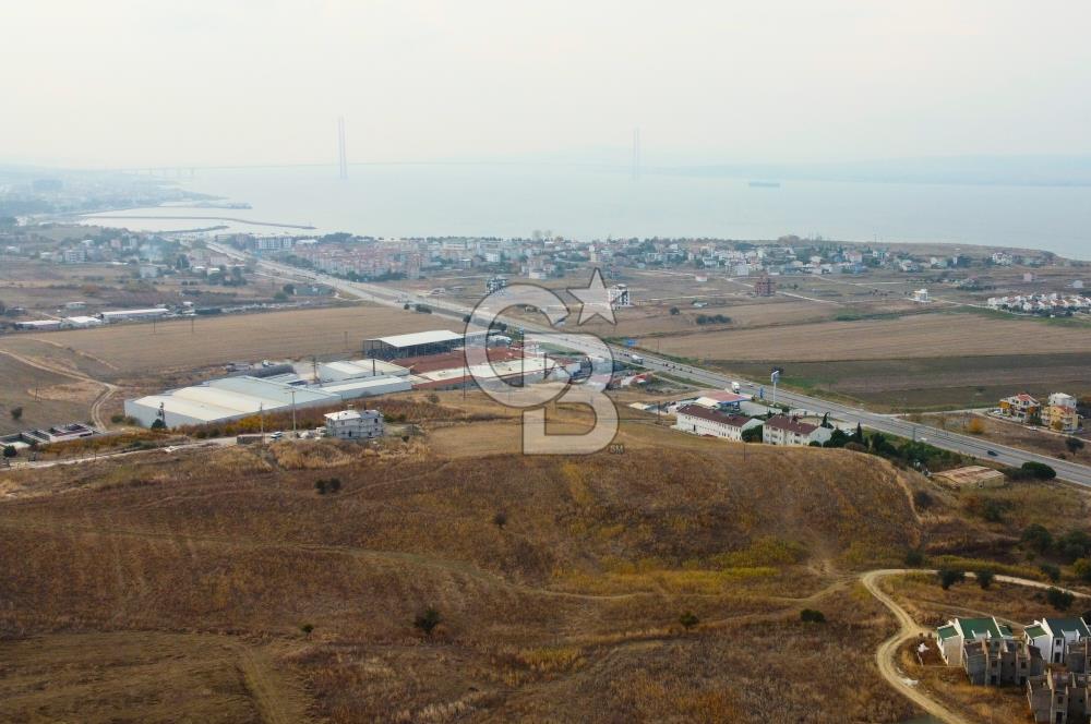 Lapseki Çardak'ta Hakim Tepe Konumda Manzaralı 328m² İmarlı Arsa