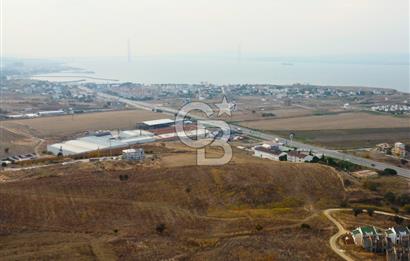 Lapseki Çardak'ta Hakim Tepe Konumda Manzaralı 328m² İmarlı Arsa