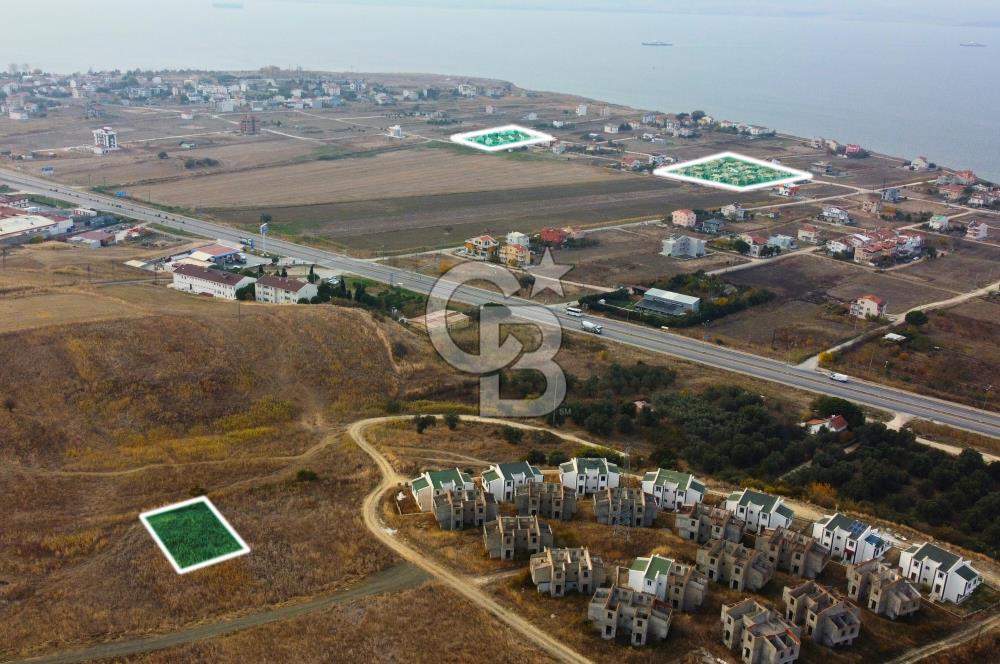 Lapseki Çardak'ta Hakim Tepe Konumda Manzaralı 328m² İmarlı Arsa