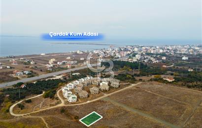 Lapseki Çardak'ta Hakim Tepe Konumda Manzaralı 328m² İmarlı Arsa