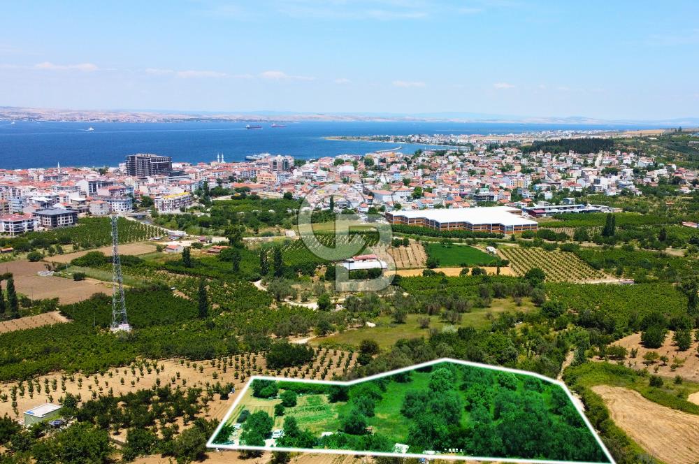 Çanakkale Lapseki Merkez'de Ev Yapılabilir Boğaz Manzaralı Arazi