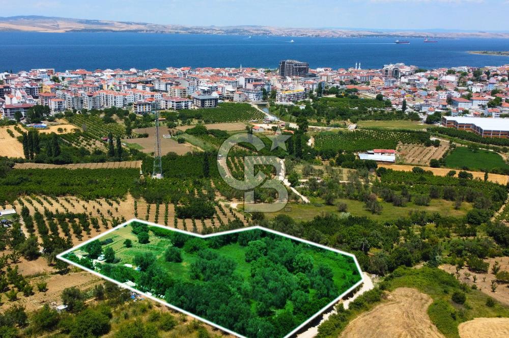 Çanakkale Lapseki Merkez'de Ev Yapılabilir Boğaz Manzaralı Arazi