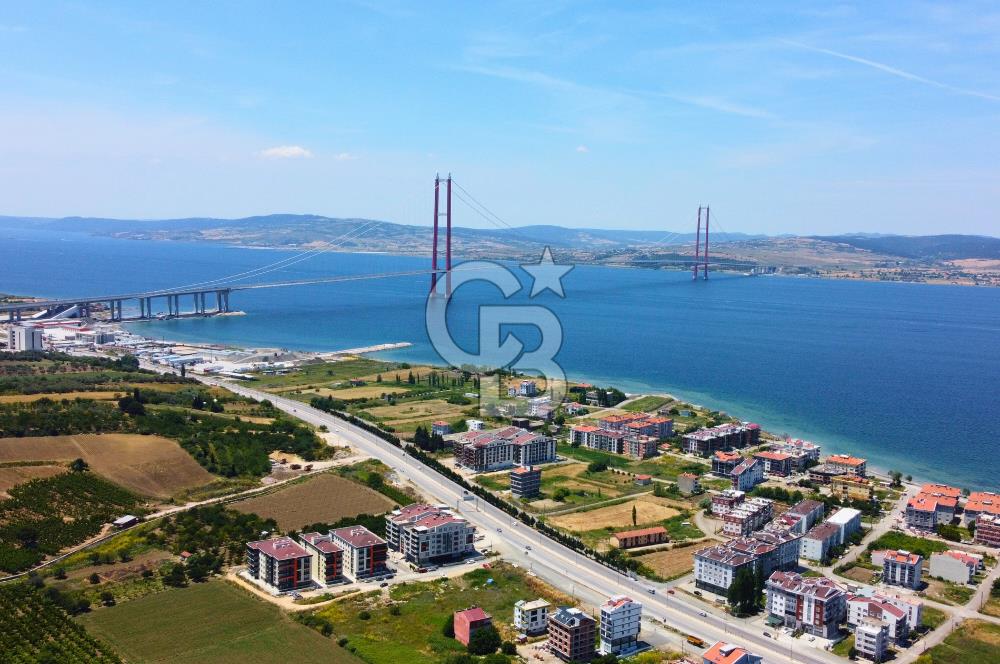 Çanakkale Lapseki Merkez'de Ev Yapılabilir Boğaz Manzaralı Arazi