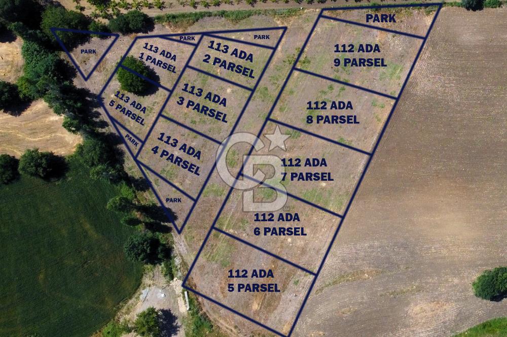 Çanakkale Lapseki Kocaveli'de Panoramik Boğaz ve Köprü Manzaralı 724m² Villa İmarlı Arsa