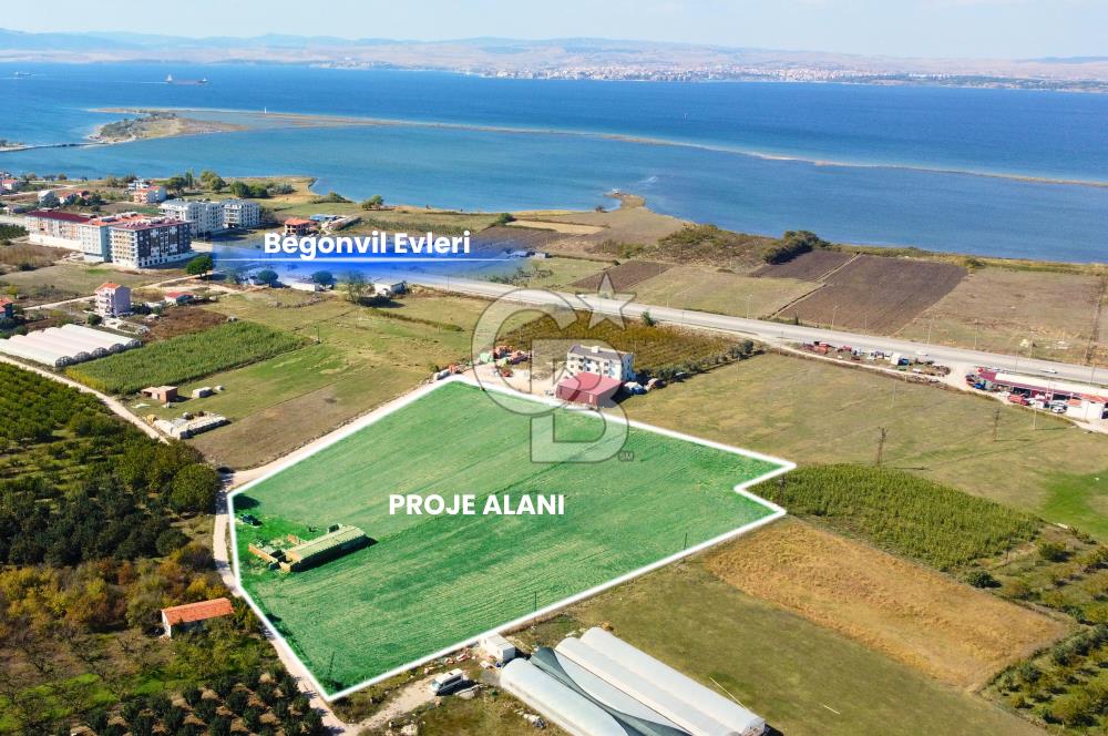 Çanakkale Lapseki Çardak Manzaralı 256m² İmarlı Park Cephe Arsa