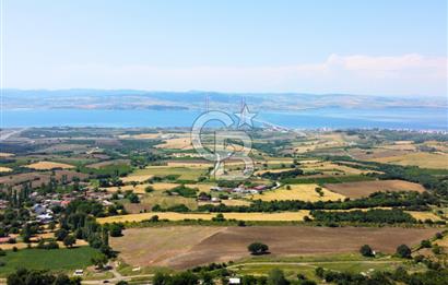 Çanakkale Lapseki Kocaveli'de Panoramik Boğaz ve Köprü Manzaralı 724m² Villa İmarlı Arsa