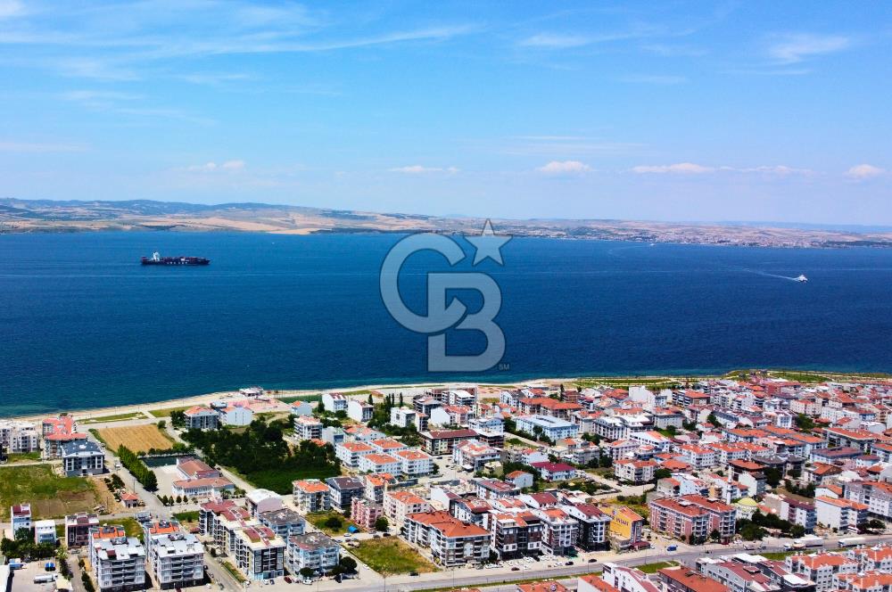Çanakkale Lapseki Merkez'de Ev Yapılabilir Boğaz Manzaralı Arazi