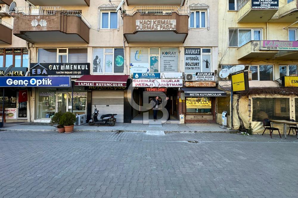 Çanakkale Lapseki Merkez'de İnanlar Pasajında Giriş Kat Dükkan