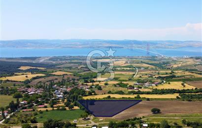 Çanakkale Lapseki Kocaveli'de Panoramik Boğaz ve Köprü Manzaralı 724m² Villa İmarlı Arsa