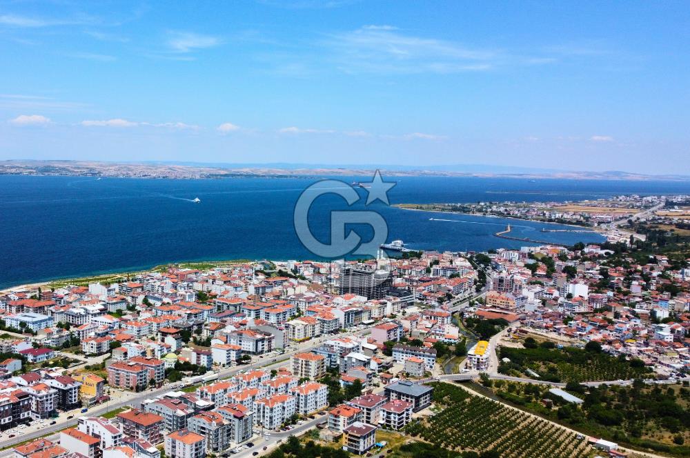 Çanakkale Lapseki Merkez'de Ev Yapılabilir Boğaz Manzaralı Arazi