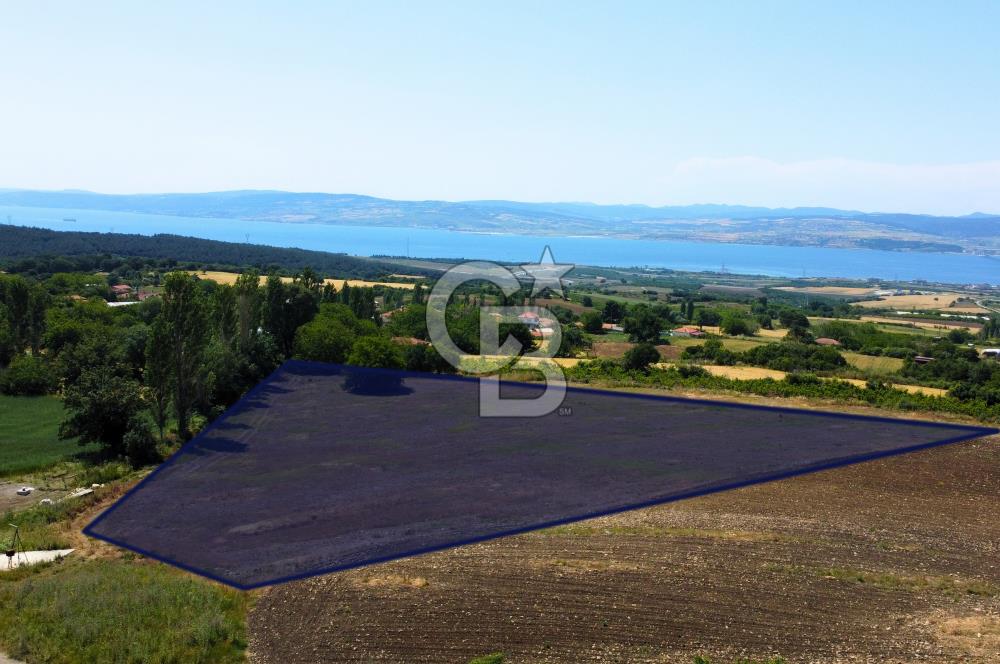Çanakkale Lapseki Kocaveli'de Panoramik Boğaz ve Köprü Manzaralı 724m² Villa İmarlı Arsa