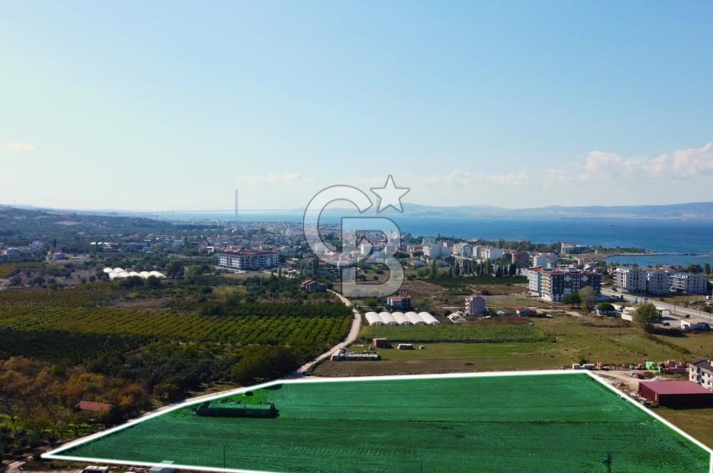 Çanakkale Lapseki Çardak Merkez'de Boğaz Manzaralı Villa Arsası