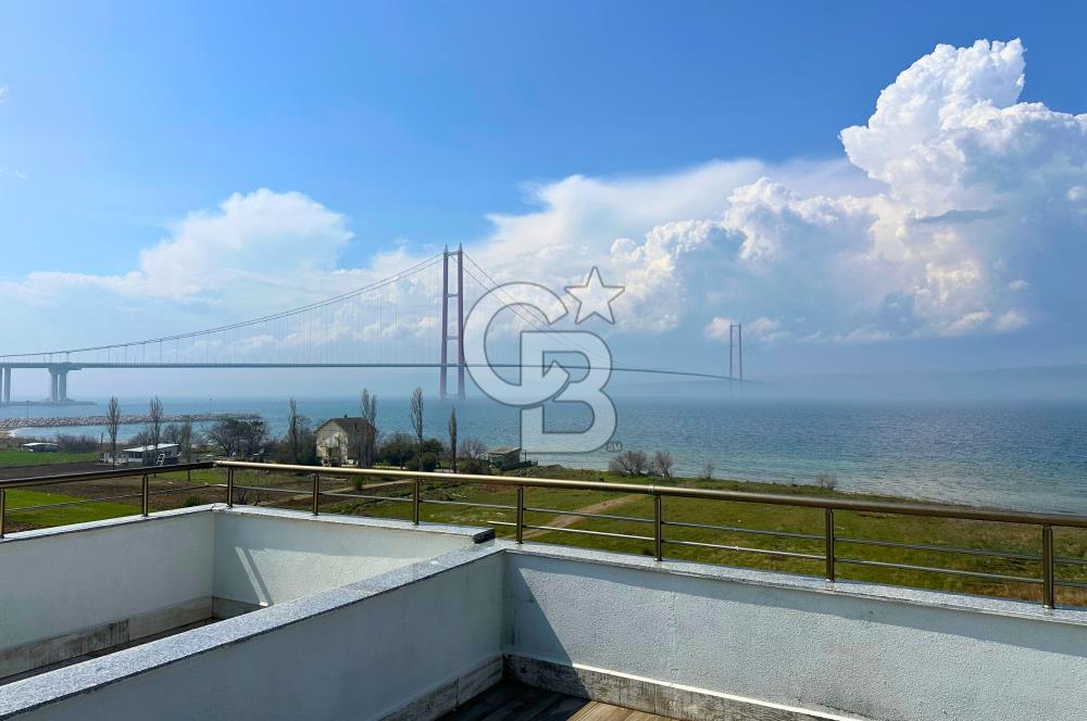 Çanakkale Lapseki'de Boğaz ve Köprü Manzaralı 4+1 Sıfır Dubleks