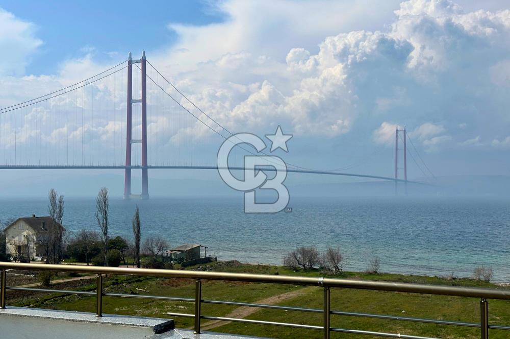 Çanakkale Lapseki'de Boğaz ve Köprü Manzaralı 4+1 Sıfır Dubleks