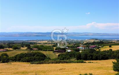 Çanakkale Lapseki Kocaveli'de Panoramik Boğaz ve Köprü Manzaralı 724m² Villa İmarlı Arsa