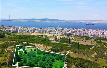Çanakkale Lapseki Merkez'de Ev Yapılabilir Boğaz Manzaralı Arazi