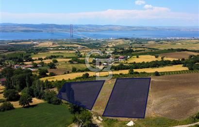 Çanakkale Lapseki Kocaveli'de Panoramik Boğaz ve Köprü Manzaralı 724m² Villa İmarlı Arsa