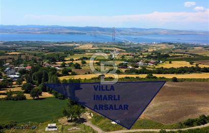 Çanakkale Lapseki Kocaveli'de Panoramik Boğaz ve Köprü Manzaralı 724m² Villa İmarlı Arsa