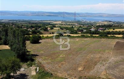 Çanakkale Lapseki Kocaveli'de Panoramik Boğaz ve Köprü Manzaralı 724m² Villa İmarlı Arsa