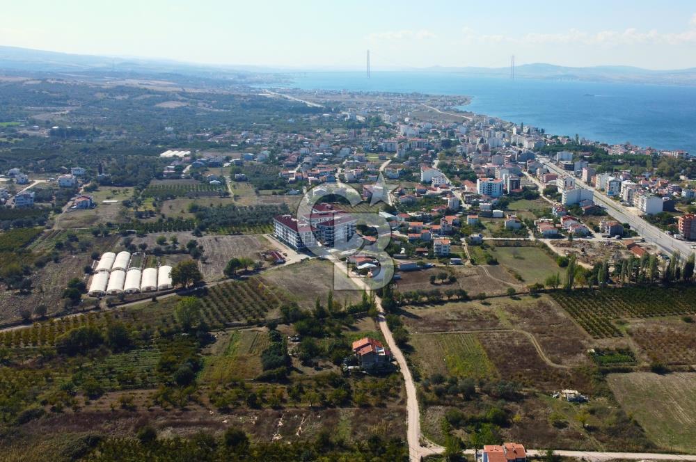 Çanakkale Lapseki Çardak Manzaralı 256m² İmarlı Park Cephe Arsa
