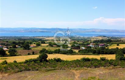 Çanakkale Lapseki Kocaveli'de Panoramik Boğaz ve Köprü Manzaralı 724m² Villa İmarlı Arsa