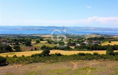 Çanakkale Lapseki Kocaveli'de Panoramik Boğaz ve Köprü Manzaralı 724m² Villa İmarlı Arsa