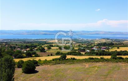 Çanakkale Lapseki Kocaveli'de Panoramik Boğaz ve Köprü Manzaralı 724m² Villa İmarlı Arsa