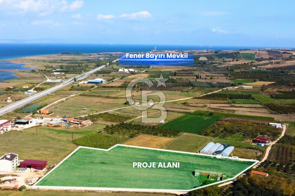 Çanakkale Lapseki Çardak Manzaralı 256m² İmarlı Park Cephe Arsa