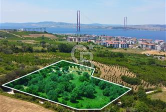 Çanakkale Lapseki Merkez'de Ev Yapılabilir Boğaz Manzaralı Arazi