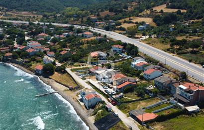 Çanakkale Lapseki Şevketiye'de Hobiye Uygun Denize Sıfır Tarla