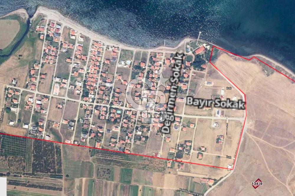 Çanakkale Lapseki Deniz Manzaralı 431m² %30 İmarlı Villa Arsası