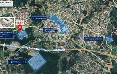 SAKARYADA YÜKSEK KİRA GETİRİ 1+1 SATILIK DAİRE E.A.HASTANE YANI